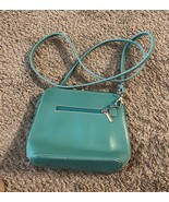 FLORENCE Made in Italy Small greenLeather Crossbody Purse Bag - $461.81 MXN
