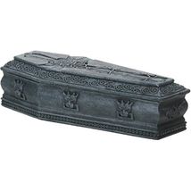 Gargoyle Coffin Jewelry Trinket Box Storage Container Gothic Decoration New - $17.80