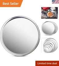 50912 Pizza Pan/Tray, Wide Rim, Aluminum, 18 Inch, Pack of 6 - $96.19