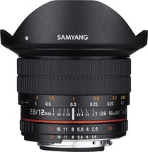 Samyang 12Mm F2.8 Ultra-Wide Fisheye Lens Is Compatible With Full-Frame ... - £346.84 GBP