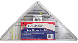 Fons &amp; Porter 3-to-12-Inch Easy Diagonal Sets Ruler - £22.77 GBP