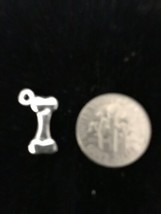 Dog Bone antique silver charm pendant or Necklace Charm - £7.47 GBP