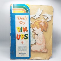 Dolly Toy Pin-Up Priant Garçon &amp; Fille Mural Décoration Neuf &amp; Scellé - $50.28