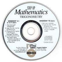 Step Up Mathematics: Trigonometry CD-ROM for Windows - NEW CD in SLEEVE - £3.15 GBP