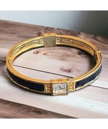 Monet Balck Enamel and Goldtone bracelet - $68.14 CAD