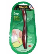 3M SCOTCH PAPER CUTTER MAIL GIFT WRAP STAINLESS BLADE USA MADE NEW NIP -... - £9.58 GBP