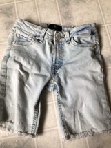 Seven 7 For All Mankind Youth GIRLS Light Wash Denim Jean Bermuda Shorts... - $20.42