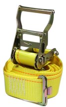 2&quot; x 12&#39; Ratchet Strap with Butterfly Fittings for F-Track - £9.23 GBP