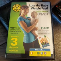Gold&#39;s Gym - Lose the Baby Weight Fast! [DVD]sealed - £2.83 GBP
