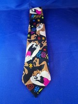 Vintage 1995*TAZ*The Tazmanian Devil Neck Tie Looney Tunes Warner Bros M... - $14.01