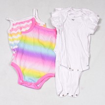 Lot of 5 Girl&#39;s Blank One Piece Outfits Size 24 Months - £8.76 GBP