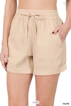 Zenana - Tori linen shorts - £17.24 GBP