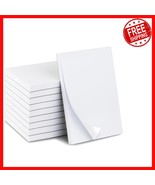 Bulk 10 Pack White Notepads | 100 Sheets Per Pad - Ideal for Grocery Lists - $573.57 MXN