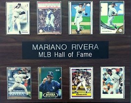 Frames, Plaques and More Mariano Rivera New York Yankees HOF 8-Card 12x15 Cherry - £27.37 GBP