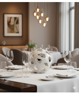 White Ball Set Of 2, For Home Decor - $504.22 CAD