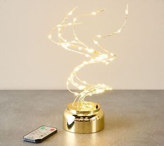Bethlehem Lights Drop-In Fairy Lights w/ Color Flip LEDs in Gold - £155.44 GBP