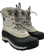 Kamik Pedigree Waterproof Winter Leather Boots Womens 7 Rubber Wool Inse... - €7,14 EUR