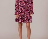Lucy Paris Garner Floral Dress Magenta - $44.00