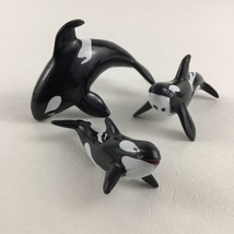 Free Willy Movie Orca Killer Whale Figures Little Spot Luna Pvc Vintage 90s Toy - £23.61 GBP