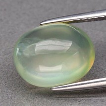 3.70  cwt Untreated Natural Earth Mined Prehnite Cabochon. - £43.14 GBP