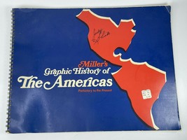 Millers Graphic History Of Americas Historical Atlas Cartography Book of Maps - $18.57