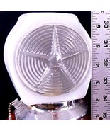 Art Deco Ceiling Fixtures Star Design Glass Shade 3&quot; Fitter Outlet on Ca... - $60.50 CAD