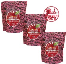 3 Packs Trader Joe’s Raspberries Freeze Dried 1.2 Oz - $19.50