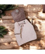 Handmade Suede Leather Backpack: Full-Grain Women&#39;s Travel Bag - $4,394.22 MXN