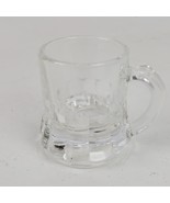 Vintage Estate Beer Mug Shot Glass Clear 2 Inch Kitchen Bar - €5,11 EUR