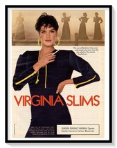 Virginia Slims Cigarettes Print Ad Vintage 1989 Magazine Advertisement Art - $9.70