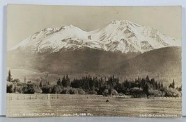 Mt. Shasta, California RPPC Cross &amp; Dimmitt Postcard K3 - £5.45 GBP