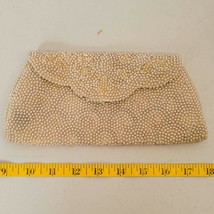Imperial Perlé Perle Comme Pochette Porte-Monnaie Sac Soirée / Kaufmann&#39;s - $53.47