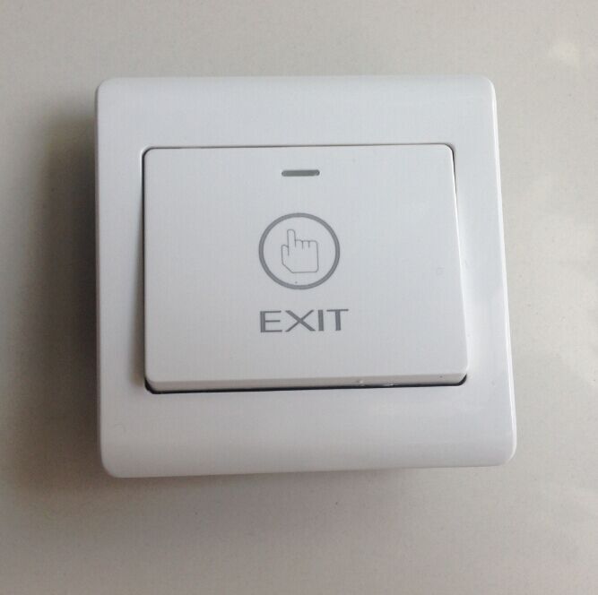Lockmaster LM147 Electronic Door Exit Push Strike Button Panel Gates Doo... - $11.95