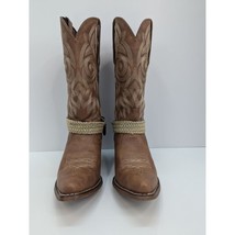 Durango DRD0122 Women&#39;s 12&quot; Lstyl Tan Snip Toe 2 3/4 Inch Heel Boots Siz... - $80.00