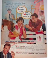 L&amp;M Cigarettes At The Fair James Arness Magazine Print Ad 1959The page m... - £6.28 GBP
