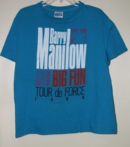 Barry Manilow Concert Tour T Shirt Vintage 1988 Big Fun Single Stitched Size XL - £86.19 GBP