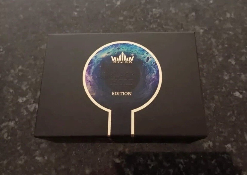 Royal Box Golf Edition Gold 8 Slot Luxury Snuff Box Built in 3” Metal Straw New Item image 4