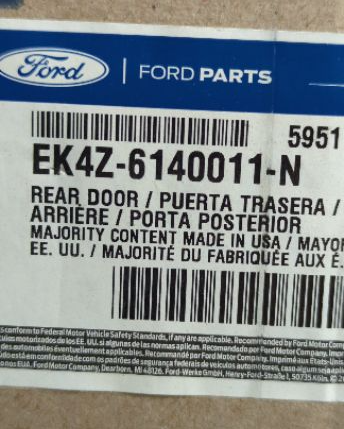 Primary image for New OEM Genuine Primer Rear Door Bare 2015-2023 Ford Transit LH EK4Z-6140011-N