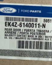 New OEM Genuine Primer Rear Door Bare 2015-2023 Ford Transit LH EK4Z-614... - £467.25 GBP