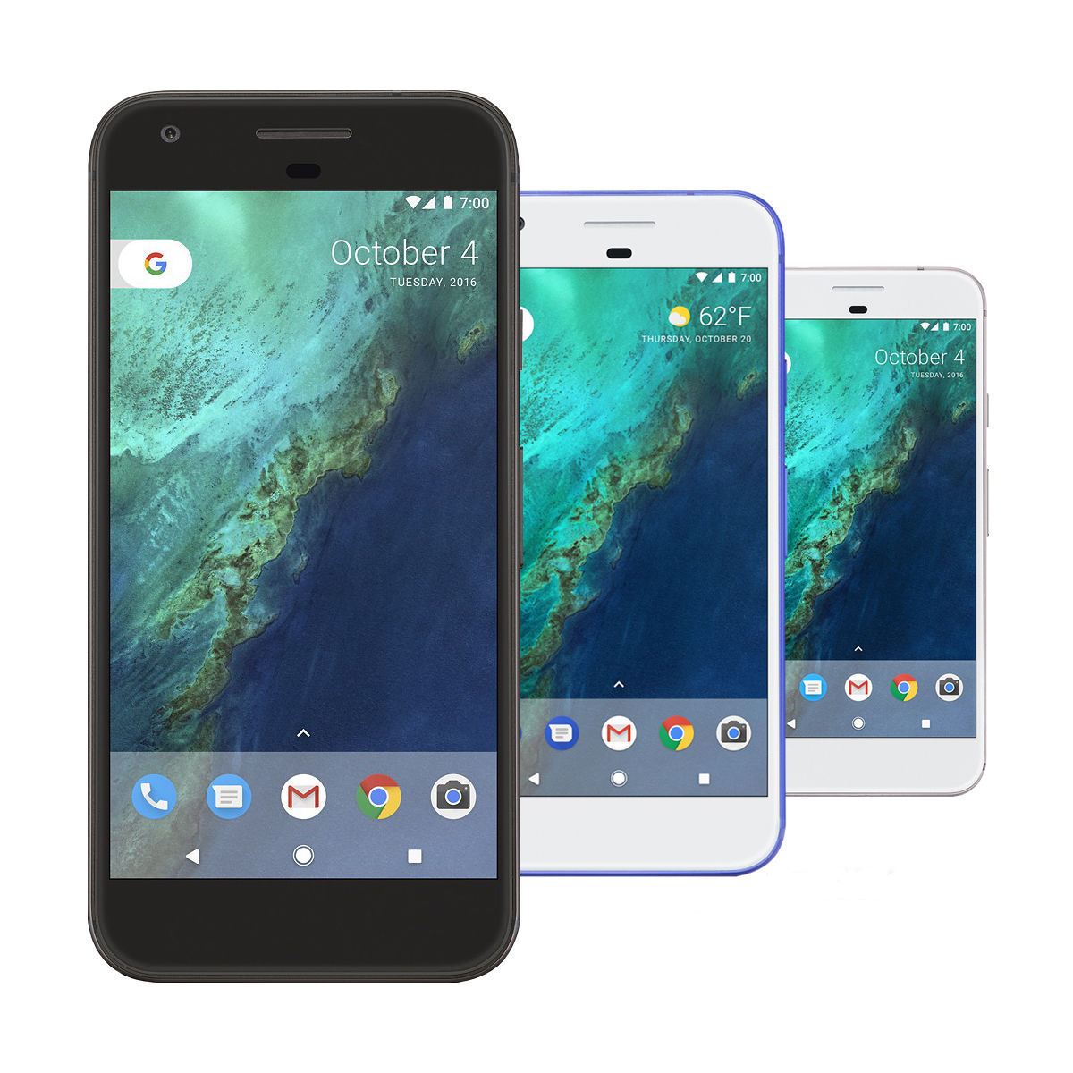 Google Pixel XL 32GB Verizon 4G LTE Android WiFi Smartphone Black & SIlver - £99.91 GBP