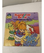 Vintage Rainbow Brite and the Big Color Mix-Up Book &amp; Vinyl Record read ... - $7.00
