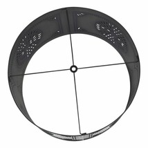 Floor Lamp Drum Shade  in Kettle Black Tin - 15 inch image 2