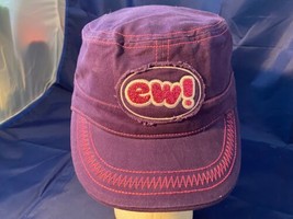 Universal Studios Jimmy Fallon Race Through New York EW! Purple Pink Hat Cap NWT - £16.86 GBP