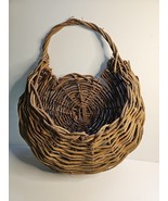 Willow Wall Basket 18&quot; Hanging Pocket Planter Storage Farmhouse Boho Rou... - $19.20