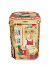 Andes Candies Creme de Menthe Thins Collectible Christmas Holiday Tin 1998 - $14.84