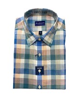 Brookwood men&#39;s clark sport shirt in Multi Plaid - size XL - $72.27