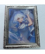 Furina Waifu Anime Girl Trading Card Silver Heavy Metal 3&quot; x 4&quot; - $30.39 CAD