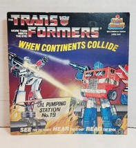 Transformers 1985 When Continents Collide Book only VG vtg - £5.40 GBP