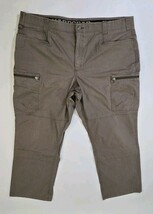 Alaskan Hardgear By Duluth Trading Co Pants Mens Size 46x30 Cargo Brown - $23.11