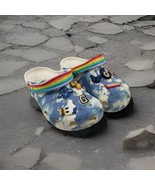 Crocs Classic Out of this World Kid’s Clog Clouds Rainbow C10 Blue Slip ... - $369.15 MXN